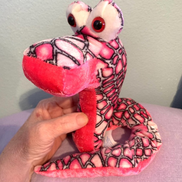 Classic Toy Company Toys Pink Coiled Snake Poshmark